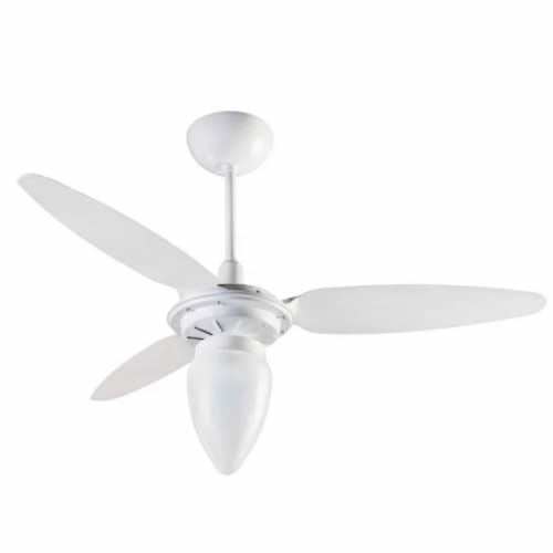 Ventilador De Teto Ventisol Wind 3 Pás Branco 220v