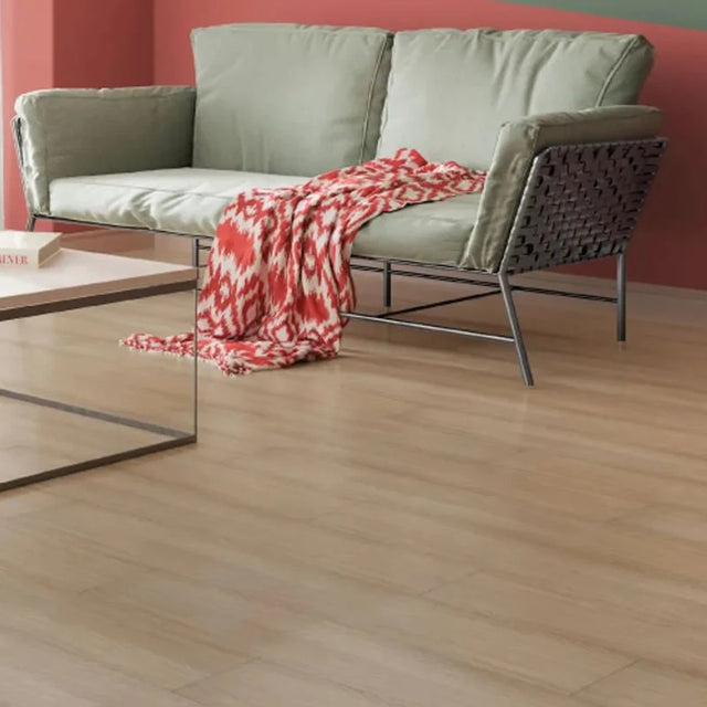 Piso Laminado Eucafloor Prime Clic Carvalho Maiorca 2,36m2 Eucatex