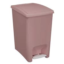 Lixeira Dupla Com Pedal Astra 10 Litros Rosa