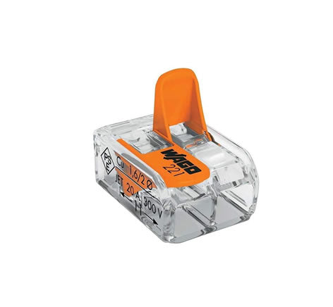 WAGO CONECTOR DE EMENDA 2 POLOS