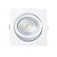 Spot Embutir Quadrado Alltop Led Par30 10w 4000k Brasilux