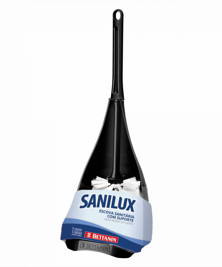 Escova Sanitária Com Suporte Sanilux Bettanin