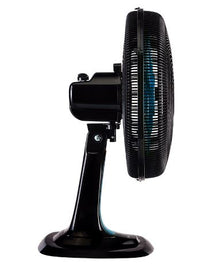 Ventilador de Mesa Turbo 6 Pás 30cm 127v Azul e Cinza