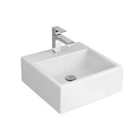 Cuba de Apoio Quadrada Deca L7317 Branco Gelo 415x415x155mm
