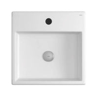 Cuba de Apoio Quadrada Deca L7317 Branco Gelo 415x415x155mm
