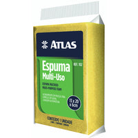 Bloco De Espuma Multiuso Retangular 13x20x6cm Atlas
