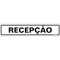 Placa De Poliestireno Para Recepção Amanda Silva 25x5cm