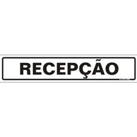 Placa De Poliestireno Para Recepção Amanda Silva 25x5cm