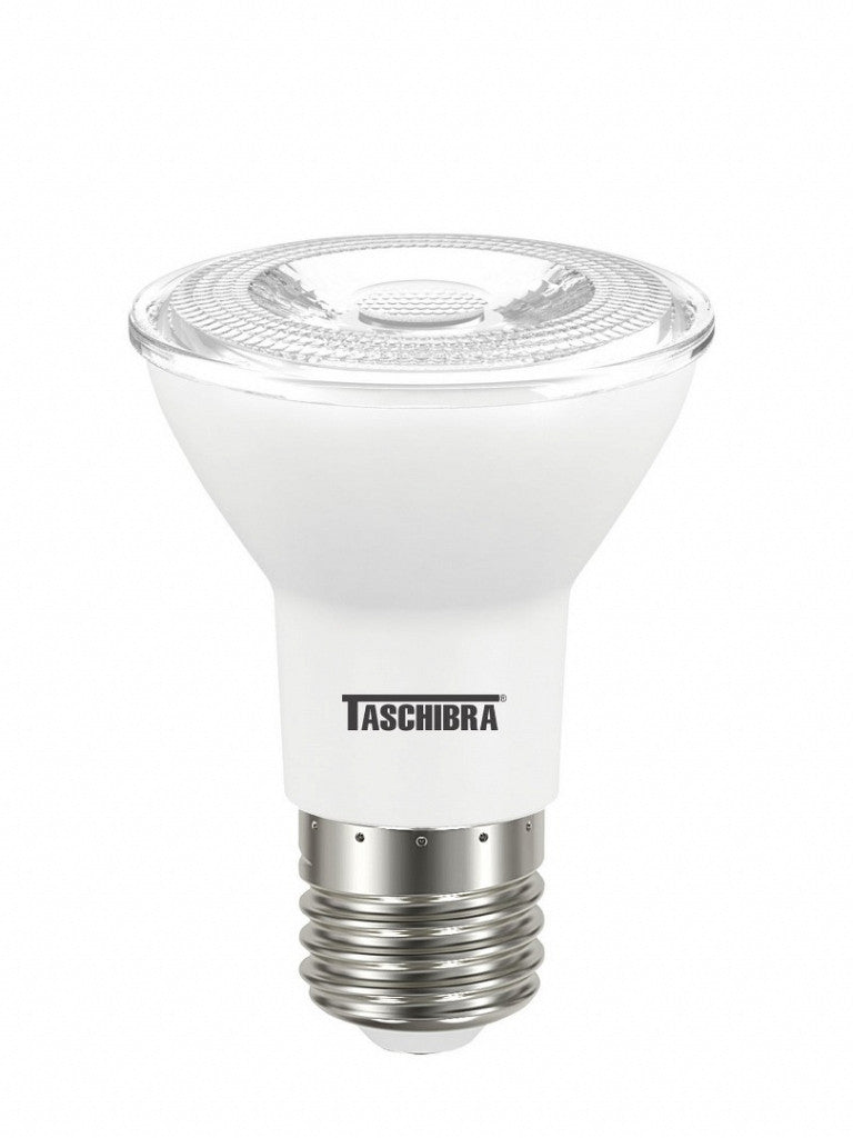 LAMPADA TASCHIBRA PAR 20 SUPER LED E-27 6500K 7W BI-VOLT