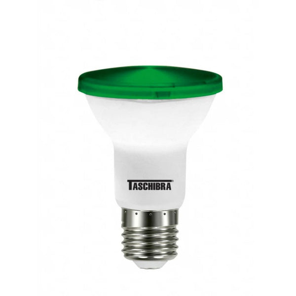 Lâmpada Par 20 Led E-27 Verde IP65 Exte 6W Bivolt Taschibra - 50W