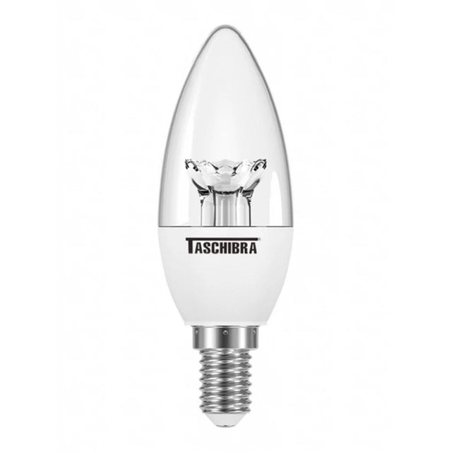 Lampada Led Vela Taschibra 4w 6500k E14 E27