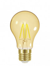 LAMPADA TASCHIBRA LED FILAM.VINTAGE A60 AUTOVOLT AMBAR 4W