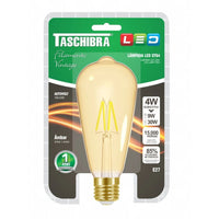 Lampada Led Filamento Vintage St64 Autovolt 4w Taschibra