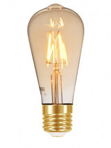 LAMPADA TASCHIBRA LED FILAM.VINTAGE ST64 AUTOVOLT AMBAR 4W