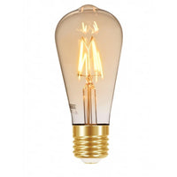 Lampada Led Filamento Vintage St64 Autovolt 4w Taschibra
