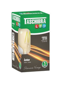 Lampada Led Filamento Vintage Globo G80 Taschibra 4w Brasilux