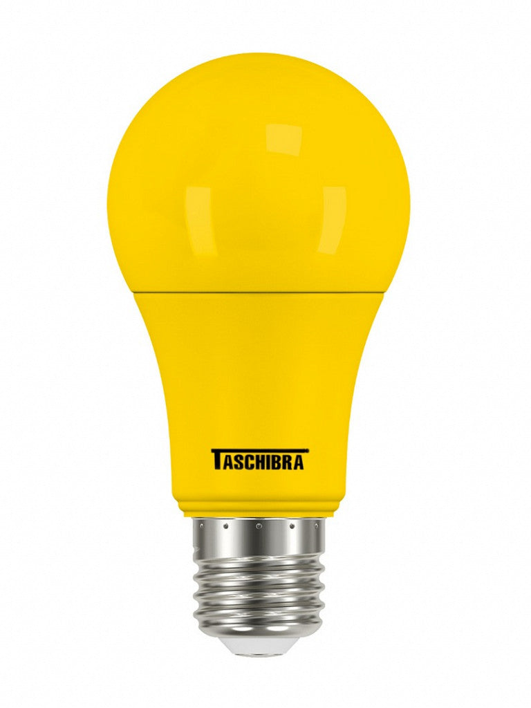 Lampada Led Tkl Colors Amarela 5w E27 Brasilux
