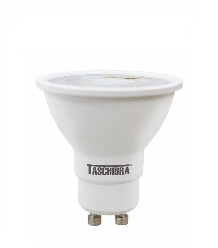 Lampada Led Dicroica Mr16 Taschibra 7w 2700k Gu10