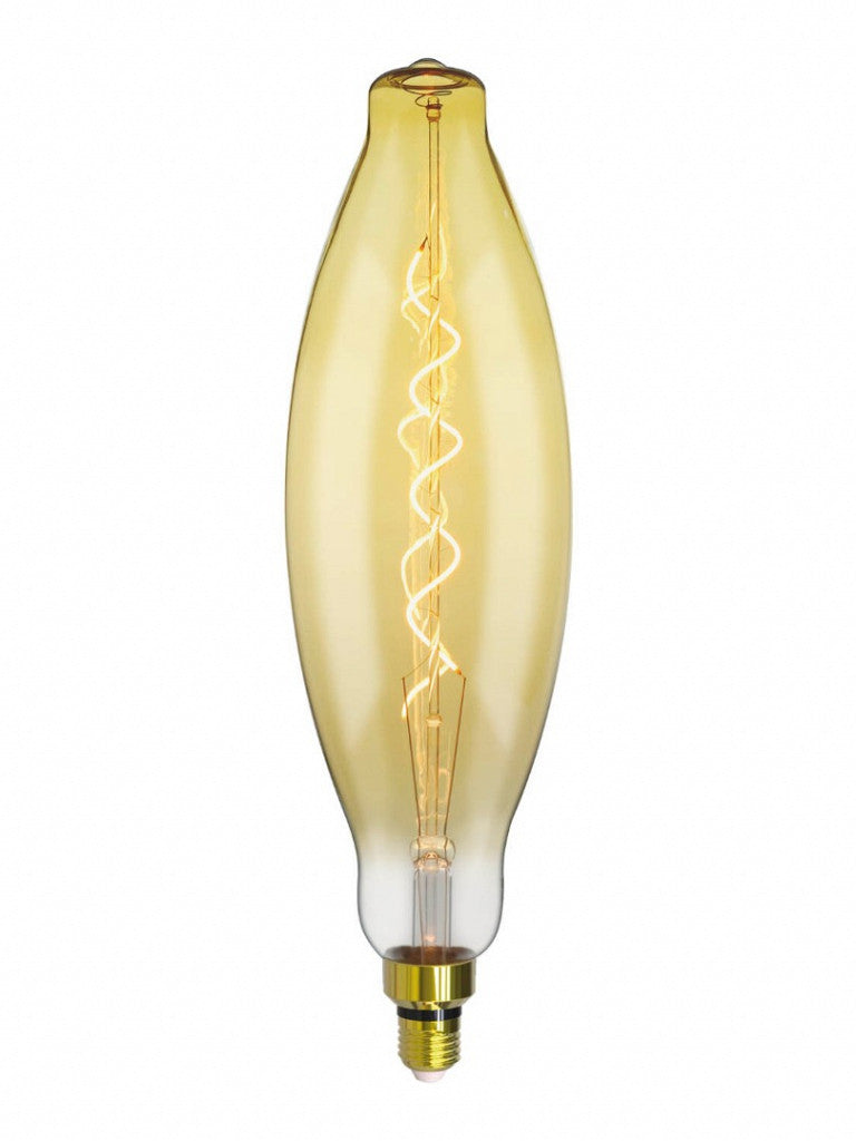 LAMPADA TASCHIBRA LED FILAM. GIANT ELIPSE BI-VOLT AMBAR