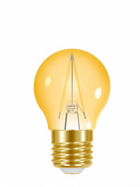 Lampada Filamento Vintage Globo G45 Ambar Taschibra