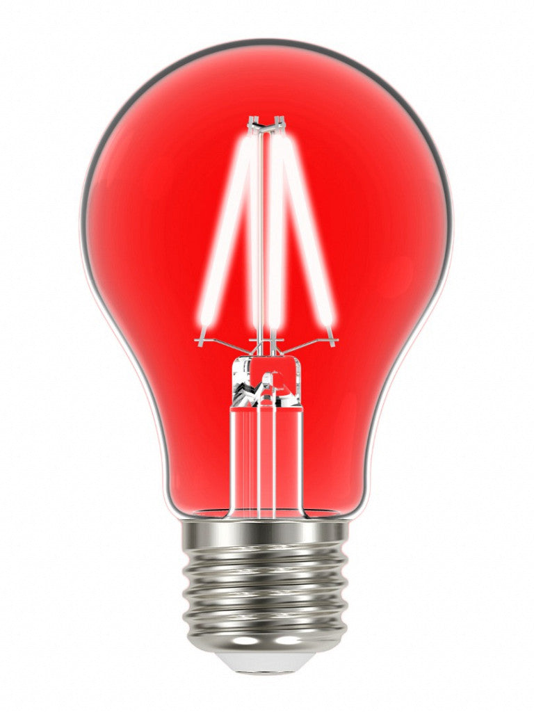 Lampada Led Filamcolor A60 Autovolt Vermelha Taschibra