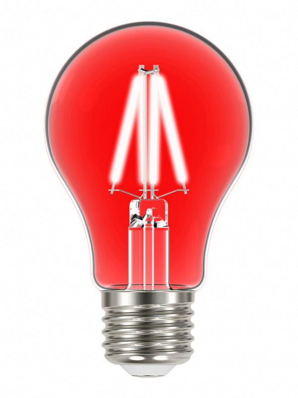 Lampada Led Filamcolor A60 Autovolt Vermelha Taschibra