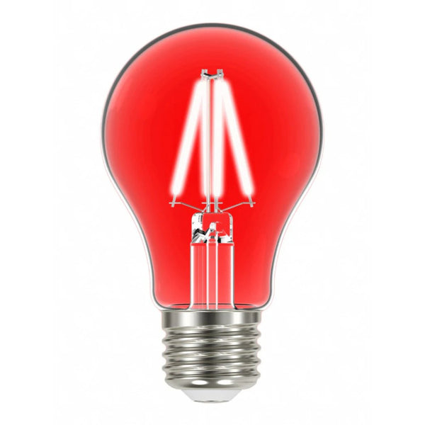 Lampada Led Filamcolor A60 Autovolt Vermelha Taschibra