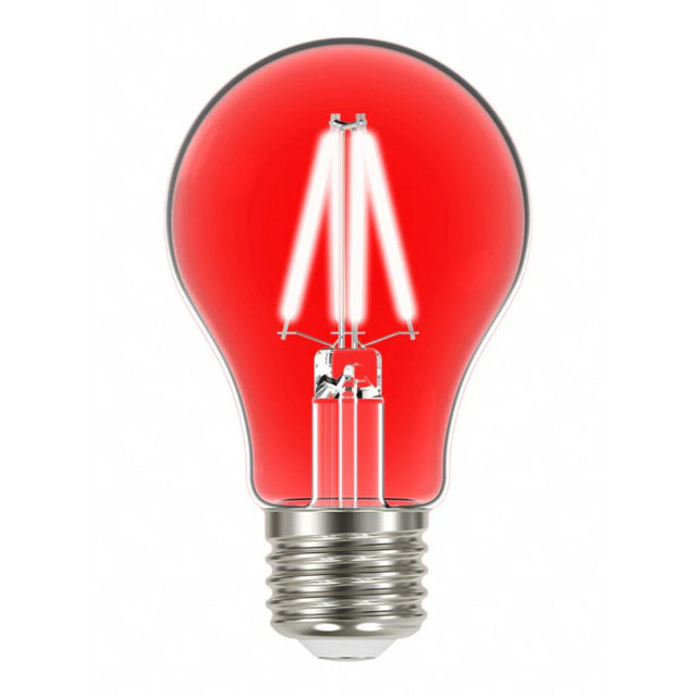 Lampada Led Filamcolor A60 Autovolt Vermelha Taschibra