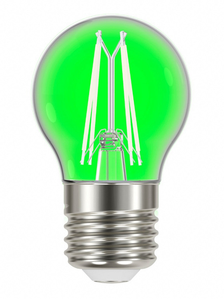 LAMPADA TASCHIBRA FILAM.COLOR BOLINHA G45 AUTOVOLT VERDE