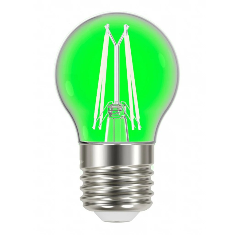 Lampada Led Taschibra Filamcolor Bolinha G45 Autovolt Verde