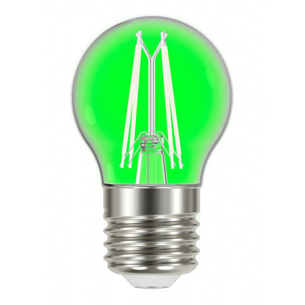 Lampada Led Taschibra Filamcolor Bolinha G45 Autovolt Verde