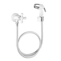 Ducha Higiênica Viqua Maruja Branca com Acionamento Cruzeta