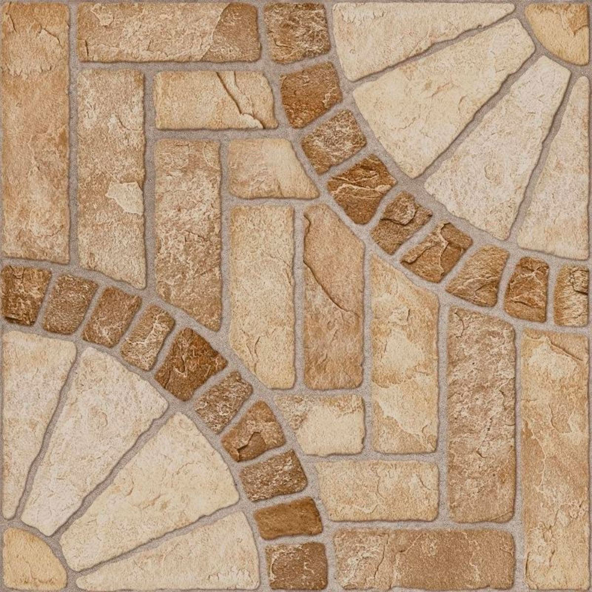 Piso Cerâmico Pisoforte Pompeia Marrom 50x50cm 2,33m2