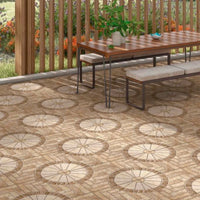 Piso Cerâmico Pisoforte Pompeia Marrom 50x50cm 2,33m2