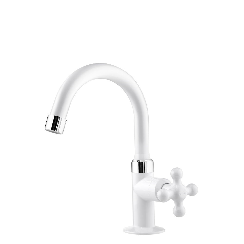 Torneira De Mesa Viqua Maruja 1/2 Branca