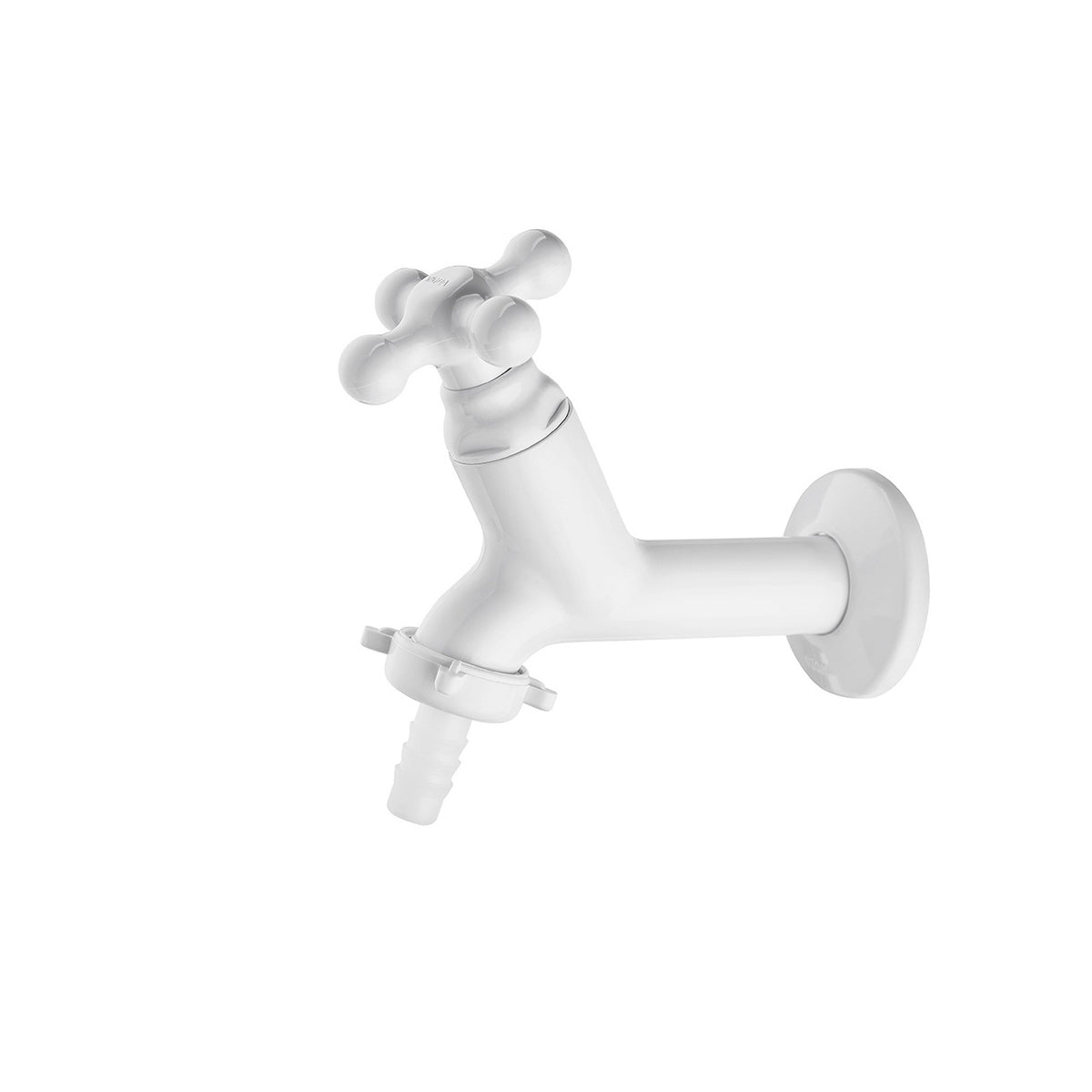Torneira Para Tanque Viqua Maruja Com Bico Pvc Branco