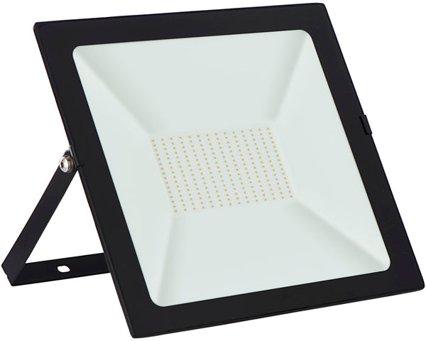 Refletor Led Slim Taschibra 150w 6500k Preto Brasilux