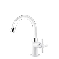 Torneira Para Lavatório Viqua Fienza Branco Cristal