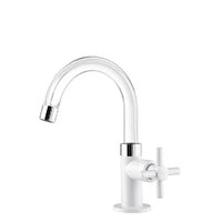 Torneira Para Lavatório Viqua Fienza Branco Cristal