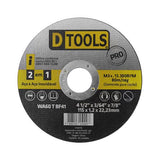 DISCO CORTE ACO/INOX 7"X1,8 MM DTOOLS