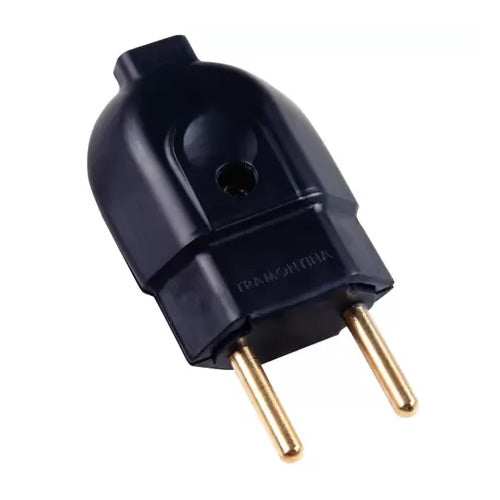 Plug Macho 2p 20a Preto Tramontina