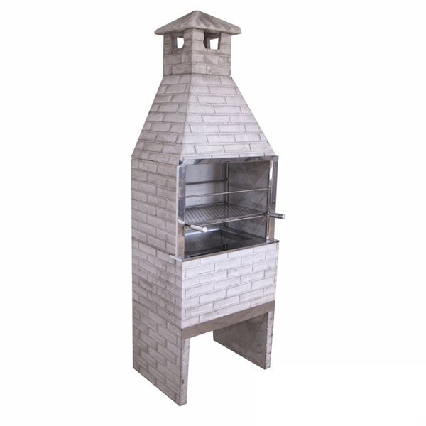 CHURRASQUEIRA DE CONCRETO TIJOLINHO NATURAL EXTRA 85CM
