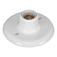 Plafon De Porcelana E27 100w Perlex