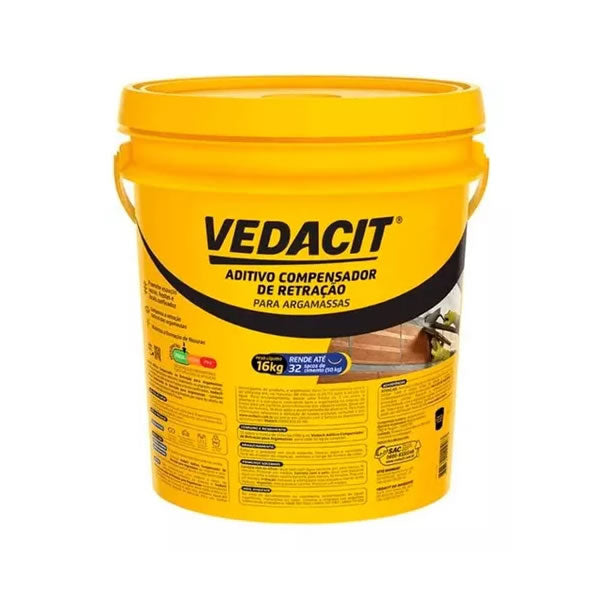 Aditivo Compensador De Retração Vedacit Otto Baumgart 16kg