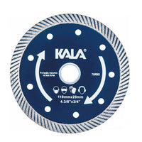 Disco Diamantado Turbo Kala 110x20mm Para Concreto Mármore Porcelana