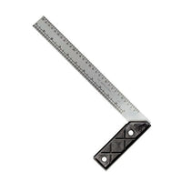 Esquadro De Metal Com Cabo Plástico 12 Polegadas Dtools