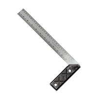 Esquadro De Metal Com Cabo Plástico 12 Polegadas Dtools