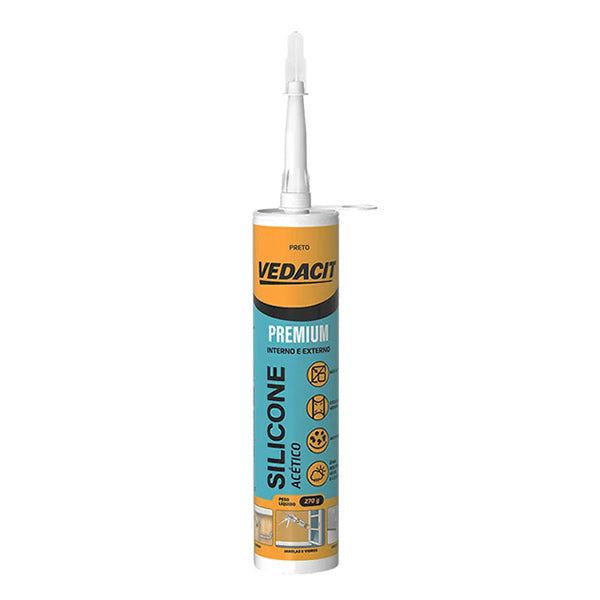 VEDACIT SILICONE ACT PREMIUM PRETO / 270GR