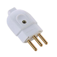 Plug Macho 2p+t 10a Branco Tramontina