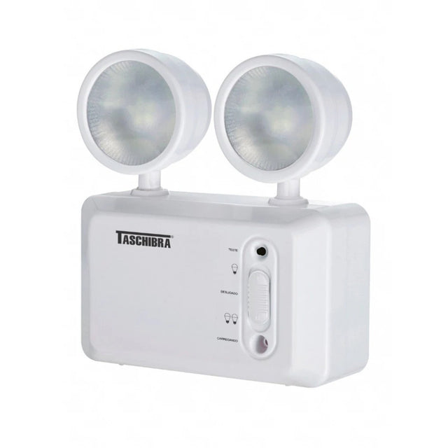 Luminária De Emergência Bloco Farol Led 250 Lumens Brasilux